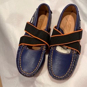 New Venettini Daisy moccasins Denim Zafrino size 24